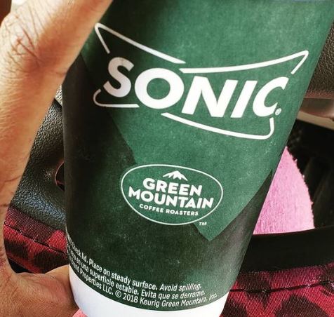 Sonic Green Mountain Hot Coffee