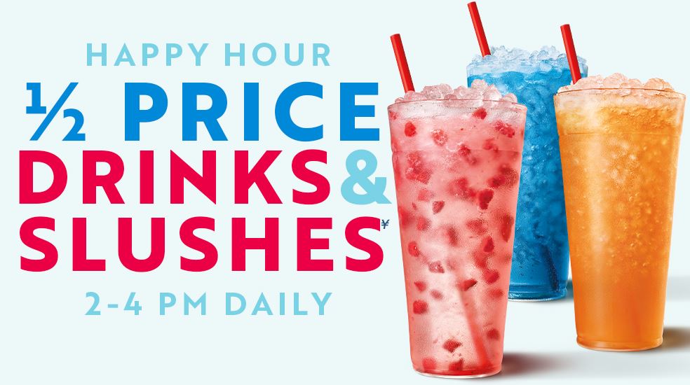 Sonic Happy Hour Time UPDATED 2023