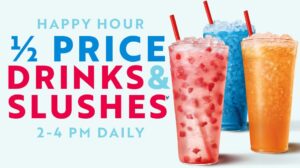 Sonic Happy Hour time